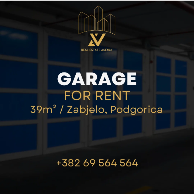 Garage for Rent
