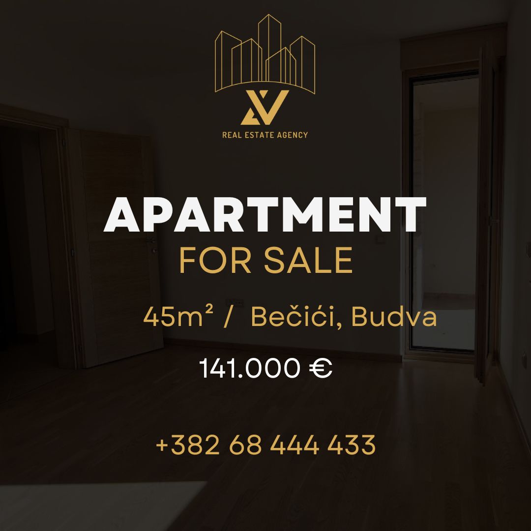 One-Bedroom Apartment with Sea View for Sale – MonteHome Ivanovići, Bečići (45 m²)